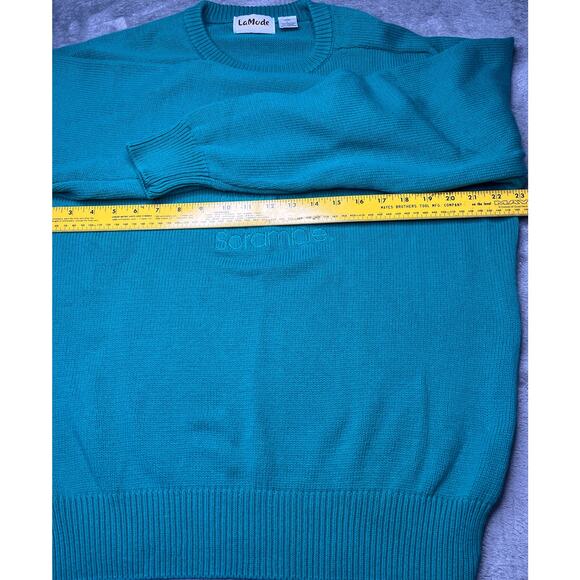 VTG LAMODE ACTIVE SPORTSWEAR Oldsmobile Scramble Sweater Green Large
Cotton - Picture 5 of 7